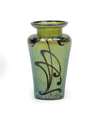Kleine Vase mit galvanischer Silberauflage, - Antiquariato e Dipinti