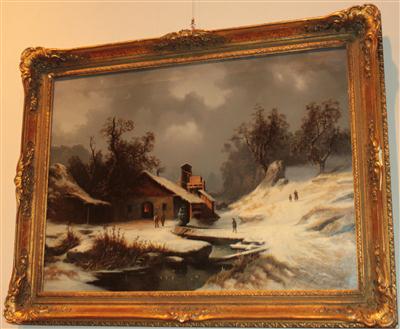 Künstler, 19. Jahrhundert - Saisonabschluß-Auktion Bilder Varia, Antiquitäten, Möbel, Teppiche und Design