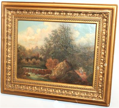 Künstler 19. Jahrhundert - Saisonabschluß-Auktion Bilder Varia, Antiquitäten, Möbel, Teppiche und Design