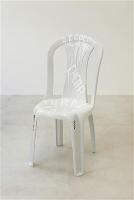 "Respect Cheap Furniture"Stuhl, - Summer-auction