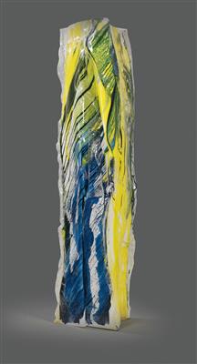 "Wächter"-Lichtobjekt (gelb), Serie 121, Adalbert Gans * - Sommerauktion - Bilder Varia, Antiquitäten, Möbel/ Design