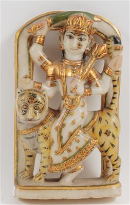 Figur der hinduistischen Göttin Durga - Sommerauktion - Bilder Varia, Antiquitäten, Möbel/ Design