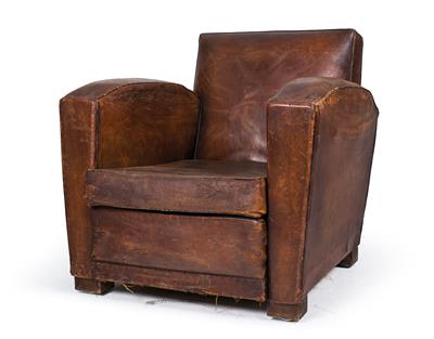 Clubfauteuil, - Summer-auction