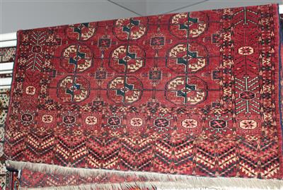 Tekke ca. 123 x 108 cm, - Sommerauktion - Bilder Varia, Antiquitäten, Möbel/ Design