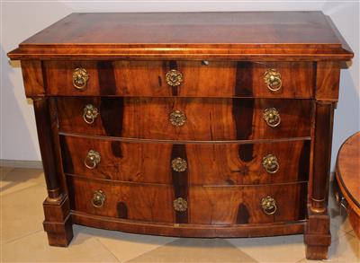 Biedermeier Schreibkommode, - Sommerauktion - Bilder Varia, Antiquitäten, Möbel/ Design