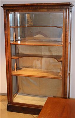 Biedermeier Vitrine, - Sommerauktion - Bilder Varia, Antiquitäten, Möbel/ Design