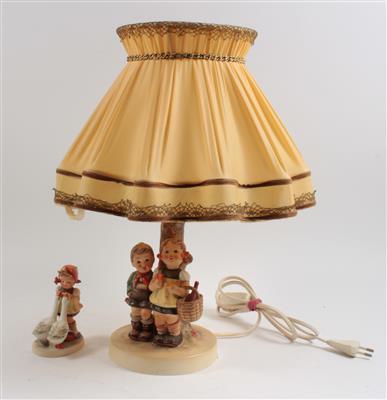 Brüderlein und Schwesterlein-Tischlampe, Gänseliesl, - Summer-auction