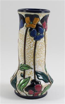 Jugendstil-Vase, - Sommerauktion - Bilder Varia, Antiquitäten, Möbel/ Design