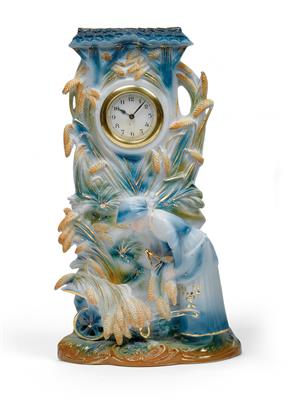 Sommer-Allegorie mit Uhrgehäuse, - Summer-auction
