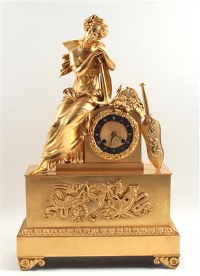 Charles X Bronze Kaminuhr - Summer-auction