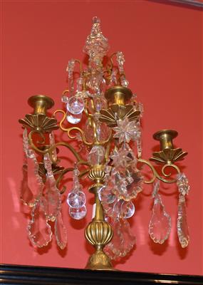 Paar fünfflammige Kerzenleuchter, - Sommerauktion - Bilder Varia, Antiquitäten, Möbel/ Design