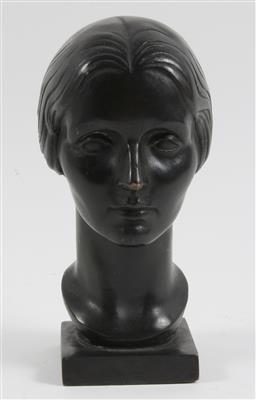 Kopf einer jungen Dame, - Saisoneröffnungs-Auktion Antiquitäten, Bilder, Design