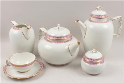 Tee- und Kaffeeserviceteile: - Saisoneröffnungs-Auktion Antiquitäten, Bilder, Design