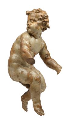 Baroque putto, - Works of Art (Furniture, Sculpture, Glass and porcelain)