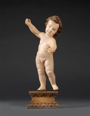 Baroque child Jesus, - Works of Art (Furniture, Sculpture, Glass and porcelain)