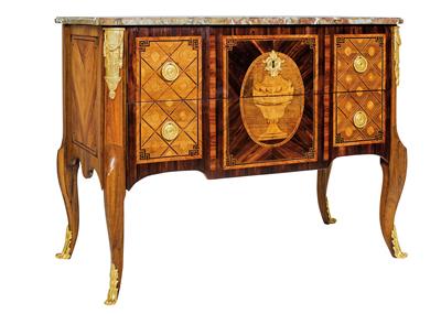 French salon chest of drawers, - Starožitnosti (Nábytek, Sochařská díla, Sklo, Porcelán)