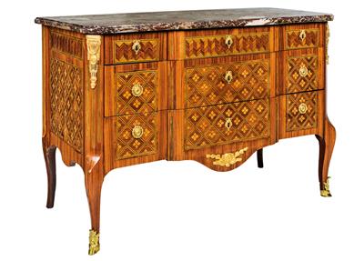 French salon chest of drawers, - Starožitnosti (Nábytek, Sochařská díla, Sklo, Porcelán)