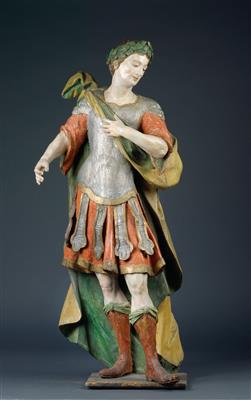 Hl. Donatus(?), - Antiquitäten (Möbel, Skulpturen, Glas und Porzellan)