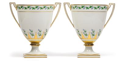 A pair of centrepieces, - Starožitnosti (Nábytek, Sochařská díla, Sklo, Porcelán)