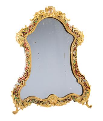 Seltenes Modell eines Standspiegels, - Antiquitäten (Möbel, Skulpturen, Glas und Porzellan)