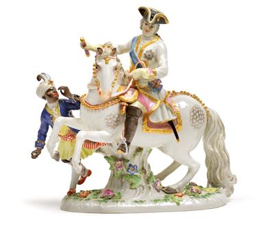 Tsarina Elisabeth Petrovna on horseback, - Starožitnosti (Nábytek, Sochařská díla, Sklo, Porcelán)