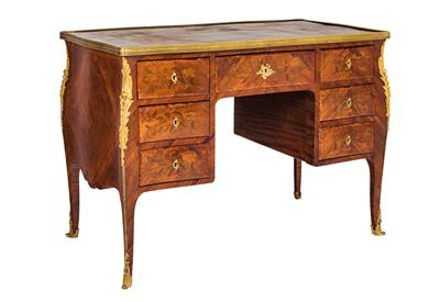 Frz. Schreibtisch, - Saisoneröffnungs-Auktion Antiquitäten & Bilder & Möbel und Design