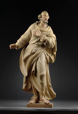 Baroque saint, - Oggetti d'arte (mobili, sculture, vetri e porcellane)