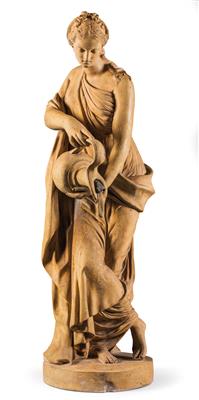 Figure from a fountain, - Oggetti d'arte (mobili, sculture, vetri e porcellane)