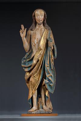 Gotischer Christus als Auferstandener, - Antiquitäten & Möbel