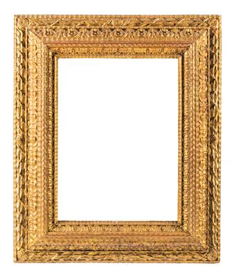 A museum-quality pair of lavish Italian frames, - Works of Art (Furniture, Sculptures, Glass, Porcelain)