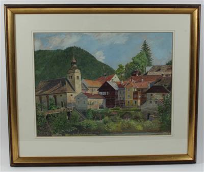 F. Krause, Österreich um 1910 - Saisonabschluß-Auktion Bilder, Möbel und Antiquitäten