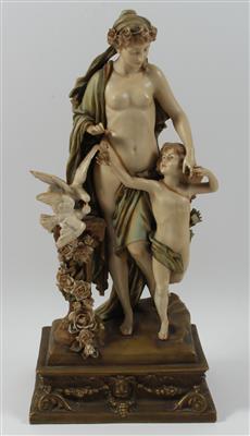 Venus und Amor, - Saisoneröffnungs-Auktion Antiquitäten & Bilder