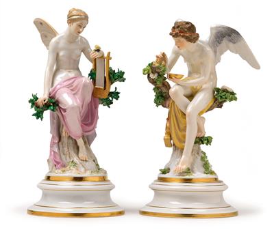 "Psyche and Cupid", - Oggetti d'arte (mobili, sculture, vetri, porcellane)