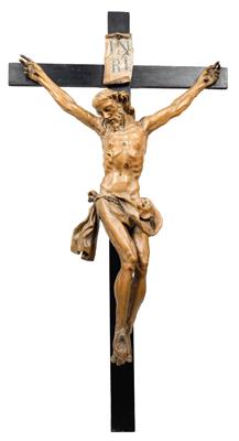 A Baroque figure of Christ, - Oggetti d'arte (mobili, sculture, vetri, porcellane)