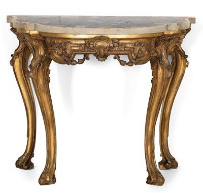 Console table, - Works of Art (Furniture, Sculptures, Glass, Porcelain)