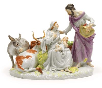 "Nativity" – Mary, Christ Child, and Joseph, - Starožitnosti