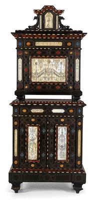 Bureau cabinet, - Works of Art