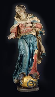 A large Baroque Maria Immaculata, - Oggetti d'arte