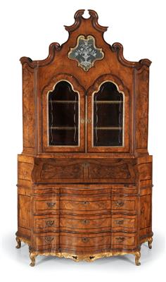 Outstanding Italian Baroque bureau cabinet, - Starožitnosti