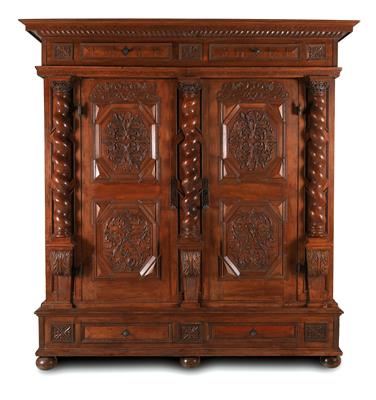 Splendid early Baroque cabinet, - Starožitnosti