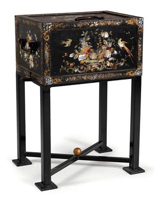 Rare model of a Viennese strongbox from the period circa 1870, - Oggetti d'arte