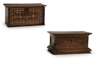 Two Renaissance caskets, - Starožitnosti