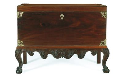 Anglo-Indian colonial coffer, - Starožitnosti