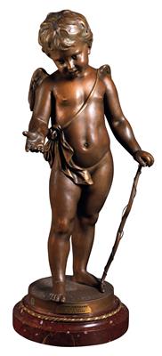 Bronze sculpture "Cupid", - Starožitnosti