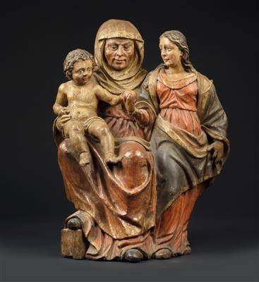 The Virgin, St Anne and Christ as a Child, - Starožitnosti