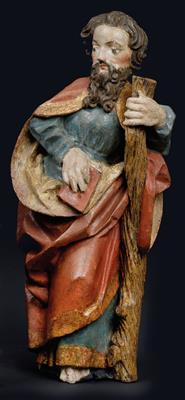 A small figure of St Andrew, - Starožitnosti