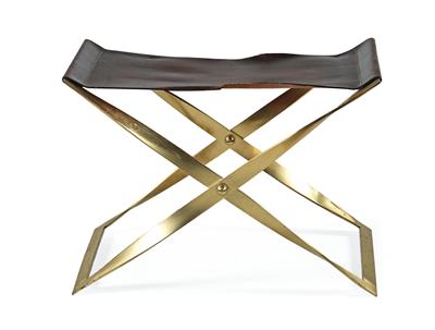 A folding stool, - Selected by Hohenlohe