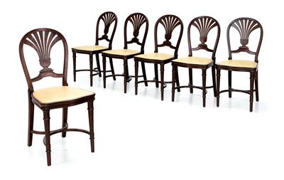 A set of six chairs mod. no. 702, - Selected by Hohenlohe