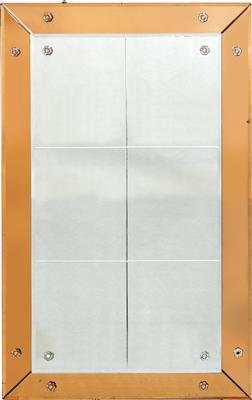 A wall mirror, - Selected by Hohenlohe