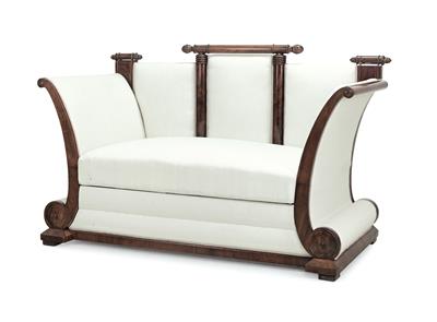 Biedermeier chaise longue, - Works of Art